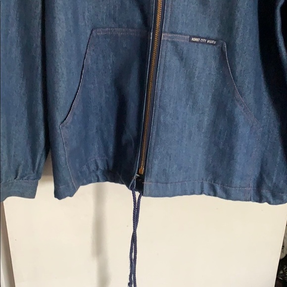 Blue Oversized Fit Jean Jacket - Picture 2 of 6